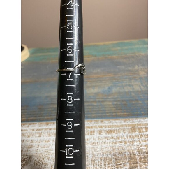 Sterling Silver Wave Design Ring Fashion - Picture 2 of 3